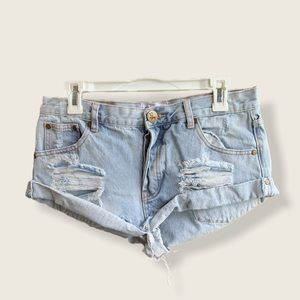 One Teaspoon bandit shorts